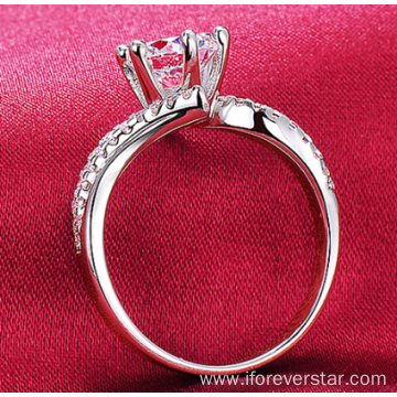 New Moissanite diamond wedding ring band